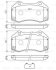 Комплект гальмівних колодок BOSCH 0986494718 (фото 1)