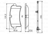 A_Колодки тормозные дисковые AUDI/ PORSCHE A8/S8/Macan \'\'R BOSCH 0986494841 (фото 1)