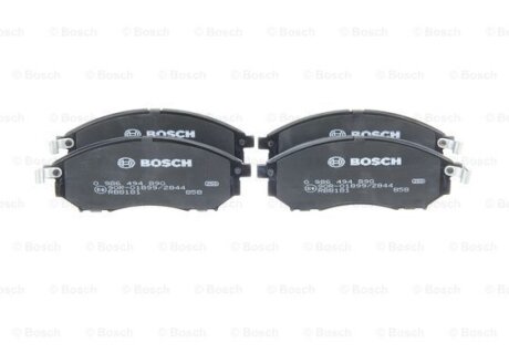 Комплект гальмівних колодок BOSCH 0986494890