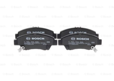 ДИСКОВI КОЛОДКИ ПЕРЕДНI BOSCH 0986494896