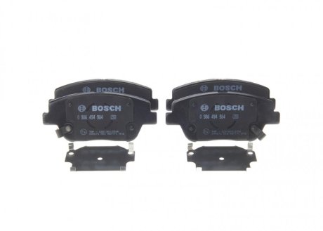 Тормозные колодки дисковые BOSCH 0986494984