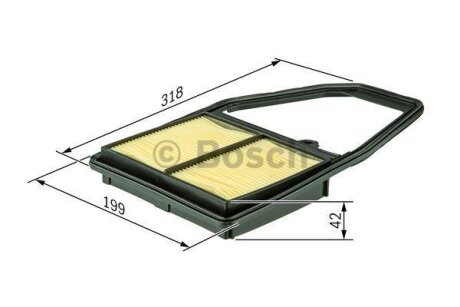 Фільтр повітряний BOSCH 1457433322