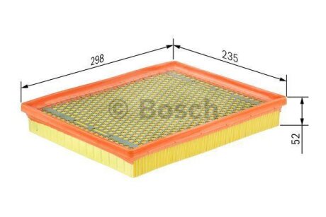 Фільтр повітряний BOSCH 1457433655