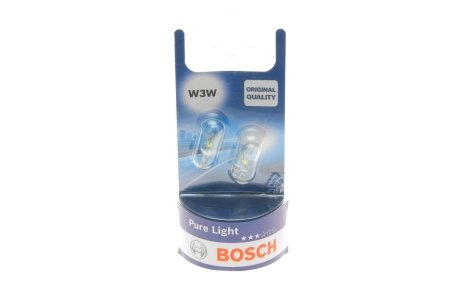 ЛАМПА 12V 3W W3W BOSCH 1 987 301 028