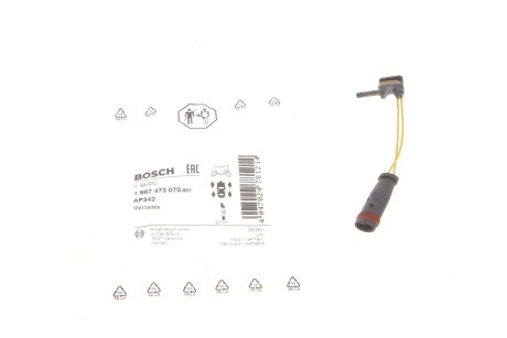 ДАТЧИК ЗНОШУВАННЯ ДИСК.КОЛ BOSCH 1 987 473 070