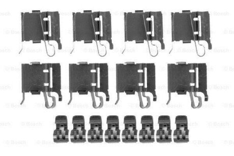 Монтажний комплект гальмівних колодок BOSCH 1987474468