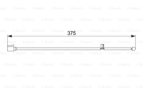 Датчик зносу гальмівних колодок BOSCH 1 987 474 562