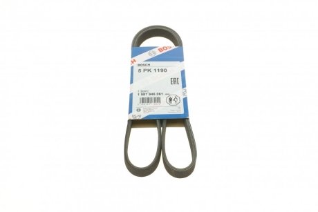 Ремень поликлиновый(приводной) 5PK1190 BOSCH 1 987 946 061