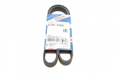 РЕМЕНЬ П-КЛИНОВЫЙ 6PK1020 BOSCH 1 987 947 817