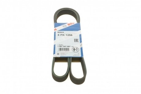 РЕМЕНЬ П-КЛИНОВЫЙ 3PK1256 BOSCH 1 987 947 887