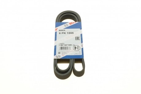 Ремень поликлиновый(приводной) 6PK1555 BOSCH 1 987 947 949