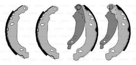 Комплект тормозных колодок BOSCH F026004556 (фото 1)