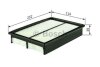 Фільтр повітряний BOSCH F026400060 (фото 1)