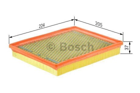 Фільтр повітряний BOSCH F026400348