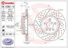 Гальмівний диск складається з двох частин BREMBO 09C39513 (фото 1)