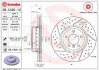 Гальмівний диск складається з двох частин BREMBO 09C42013 (фото 1)
