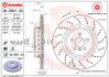 Гальмівний диск складається з двох частин BREMBO 09D90133 (фото 1)