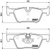 Гальмівні колодки тюнінгові BREMBO P06071X (фото 1)