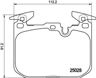 Гальмівні колодки тюнінгові BREMBO P06088X (фото 1)