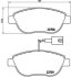 Комплект гальмівних колодок BREMBO P23137 (фото 1)