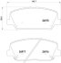 Гальмівні колодки тюнінгові BREMBO P30065X (фото 1)