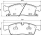 Комплект гальмівних колодок BREMBO P37015 (фото 1)