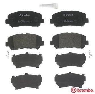 Комплект тормозных колодок из 4 шт. дисков BREMBO P37019