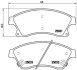 Гальмівні колодки тюнінгові BREMBO P59076X (фото 1)