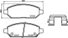 Гальмівні колодки дискові BREMBO P59 088 (фото 1)