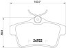 Гальмівні колодки тюнінгові BREMBO P61114X (фото 1)