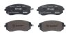 Гальмівні колодки тюнінгові BREMBO P78013X (фото 2)