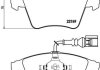 Комплект гальмівних колодок BREMBO P85090 (фото 1)