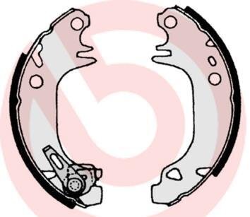 Гальмівна колодка BREMBO S61513