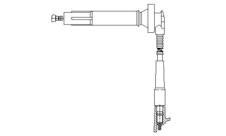 A_Провода высоковольтные SUBARU Forester/Impreza/Legacy/Outback "2,0-2,5(3-цил) "98-05 компл 3А00/162 BREMI 3A59E45