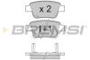 Гальмівні колодки зад. Toyota Avensis 00-08 (Bosch) BREMSI BP3112 (фото 1)