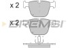 Тормозные колодки зад. BMW 5 (E60)/7 (E65) 02-10 (ATE) BREMSI BP3115 (фото 1)