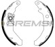 Тормозные колодки зад. Ford Fiesta III 89-99 (Bendix) BREMSI GF0225 (фото 1)