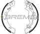 Тормозные колодки зад. Ford Fiesta VI 08- (TRW) BREMSI GF0249 (фото 1)