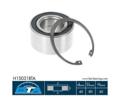 Подшипник ступицы BTA H15031BTA