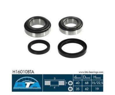 Комплект підшипника колеса BTA H16010BTA
