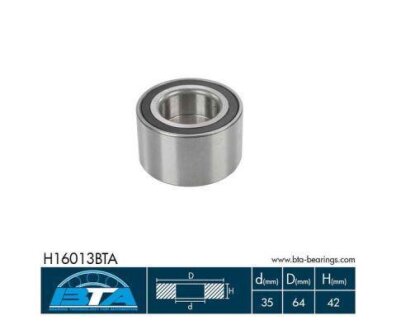 Комплект підшипника колеса BTA H16013BTA