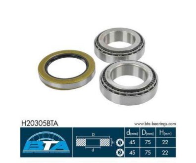 Комплект підшипника колеса BTA H20305BTA