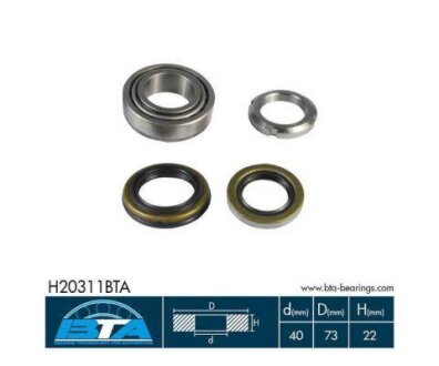 Комплект підшипника колеса BTA H20311BTA