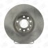 Диск тормозной передний (кртано 2) Opel Astra (G,H), Corsa D, Zafira B (CHAMPION 562240CH (фото 2)