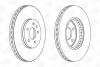 Диск тормозной передний (кртано 2) Audi A4 (B8), Q5 (08-11) CHAMPION 562511CH (фото 1)