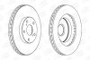 Диск тормозной передний (кртано 2) Toyota Auris (E15,E18), Camry (V4,V5), Rav 4 CHAMPION 562621CH (фото 1)