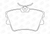 Колодки тормозные дисковые задние VW T4 CHAMPION 571875CH (фото 1)