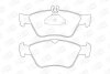 Колодки тормозные дисковые передние MB C-Class (W202), E-Class (W210) CHAMPION 571877CH (фото 1)