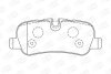 Колодки тормозные дисковые задние Land Rover Range Rover Sport I, Discovery (III CHAMPION 572522CH (фото 1)