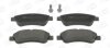 Колодки тормозные дисковые Citroen Berlingo (96-11)/ Opel Crossland X (17-) (573 CHAMPION 573030CH (фото 2)